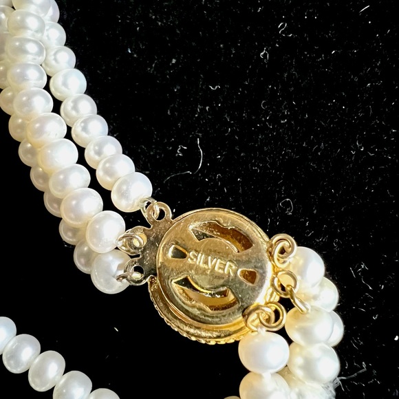 Vintage pearl choker (real pearls) - Picture 3 of 4